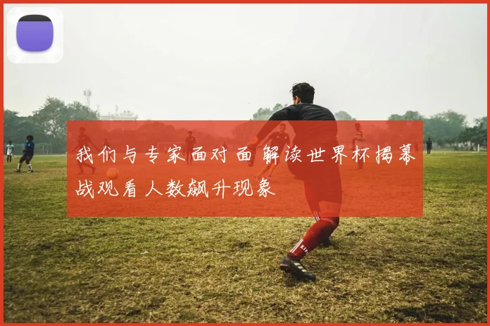我们与专家面对面 解读世界杯揭幕战观看人数飙升现象