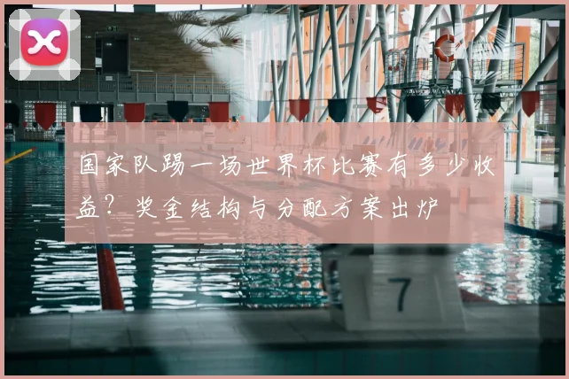 国家队踢一场世界杯比赛有多少收益？奖金结构与分配方案出炉