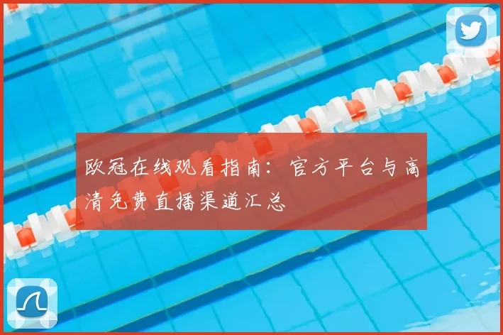 欧冠在线观看指南：官方平台与高清免费直播渠道汇总